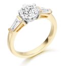 Solitaire Engagement CZ Ring-R339