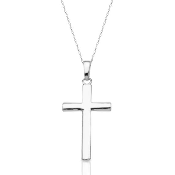 9ct Gold Cross Pendant-J23W