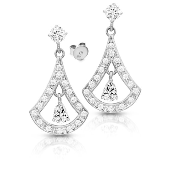 Chandelier Earrings-E207W