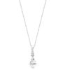 9ct Gold CZ Pendant-P270W