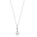 9ct Gold CZ Pendant-P270W