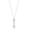 9ct Gold CZ Pendant-P275W
