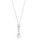 9ct Gold CZ Pendant-P275W