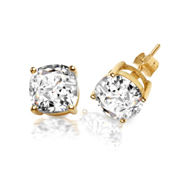 CZ Stud Earrings-E205