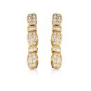 9ct Gold CZ Earrings-ER26