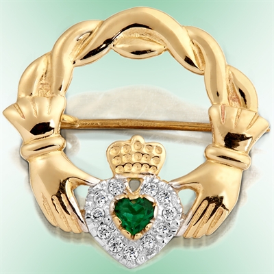 Claddagh Brooches