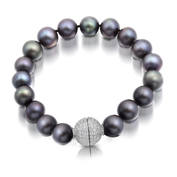 Silver Cultured Pearl Bracelet - PL55TB