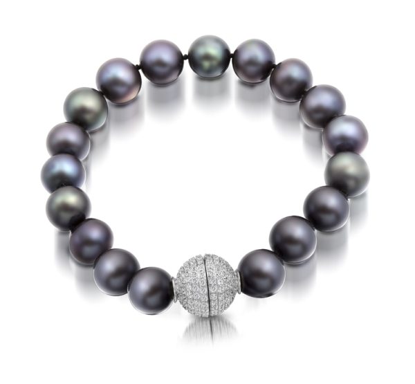 Silver Cultured Pearl Bracelet - PL55TB