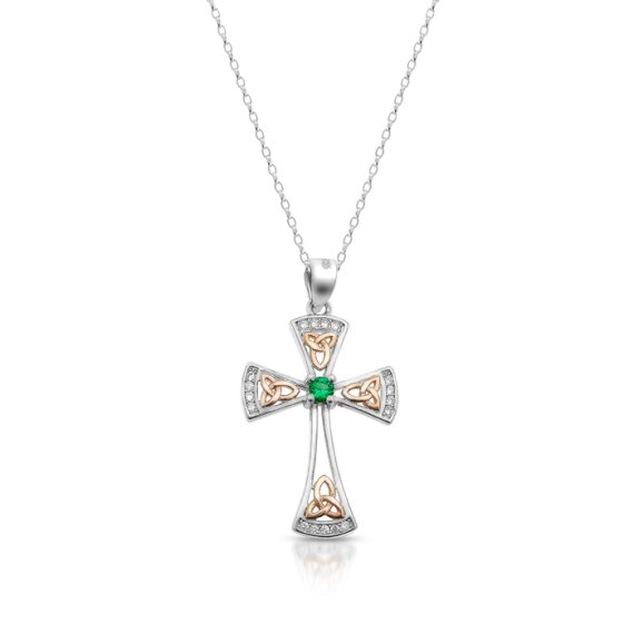 Silver Celtic Cross Pendant-SC84