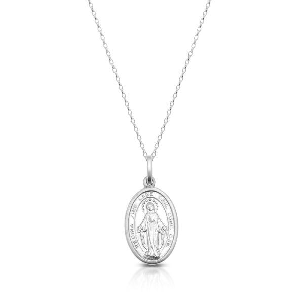 Silver Miraculous Medal-SM35