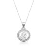 Silver Padre Pio Medal-SM37
