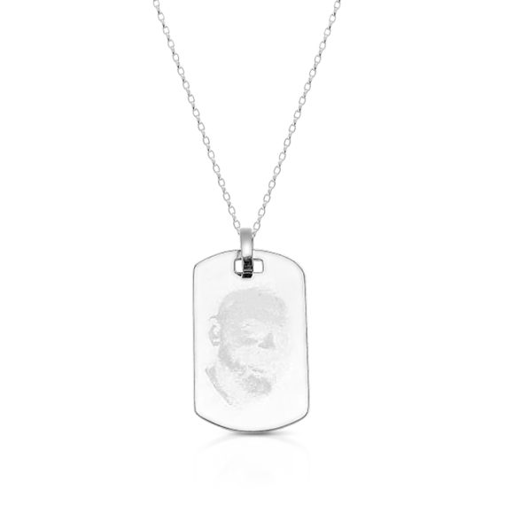 Silver Padre Pio Medal-SM41