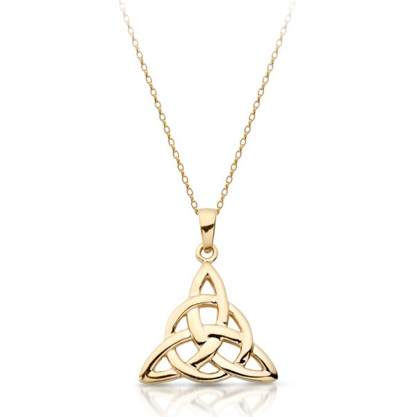 9ct Gold Celtic Pendant-P16