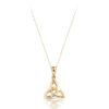 9ct Gold Celtic Pendant-P184