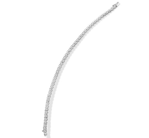 White Gold Tennis Bracelet - B35W