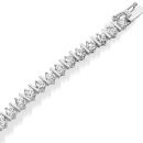 White Gold Tennis Bracelet - B35W