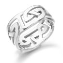 White Gold Celtic Wedding Ring-2262W