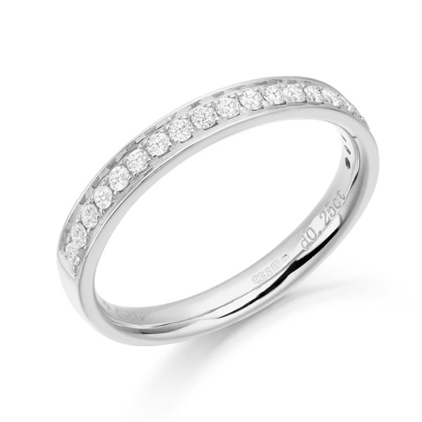 Diamond Wedding Band-DPL500W