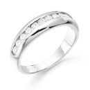 9ct White Gold Wedding Ring - D27W