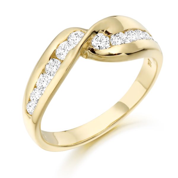 9ct Gold Wedding Ring - D28